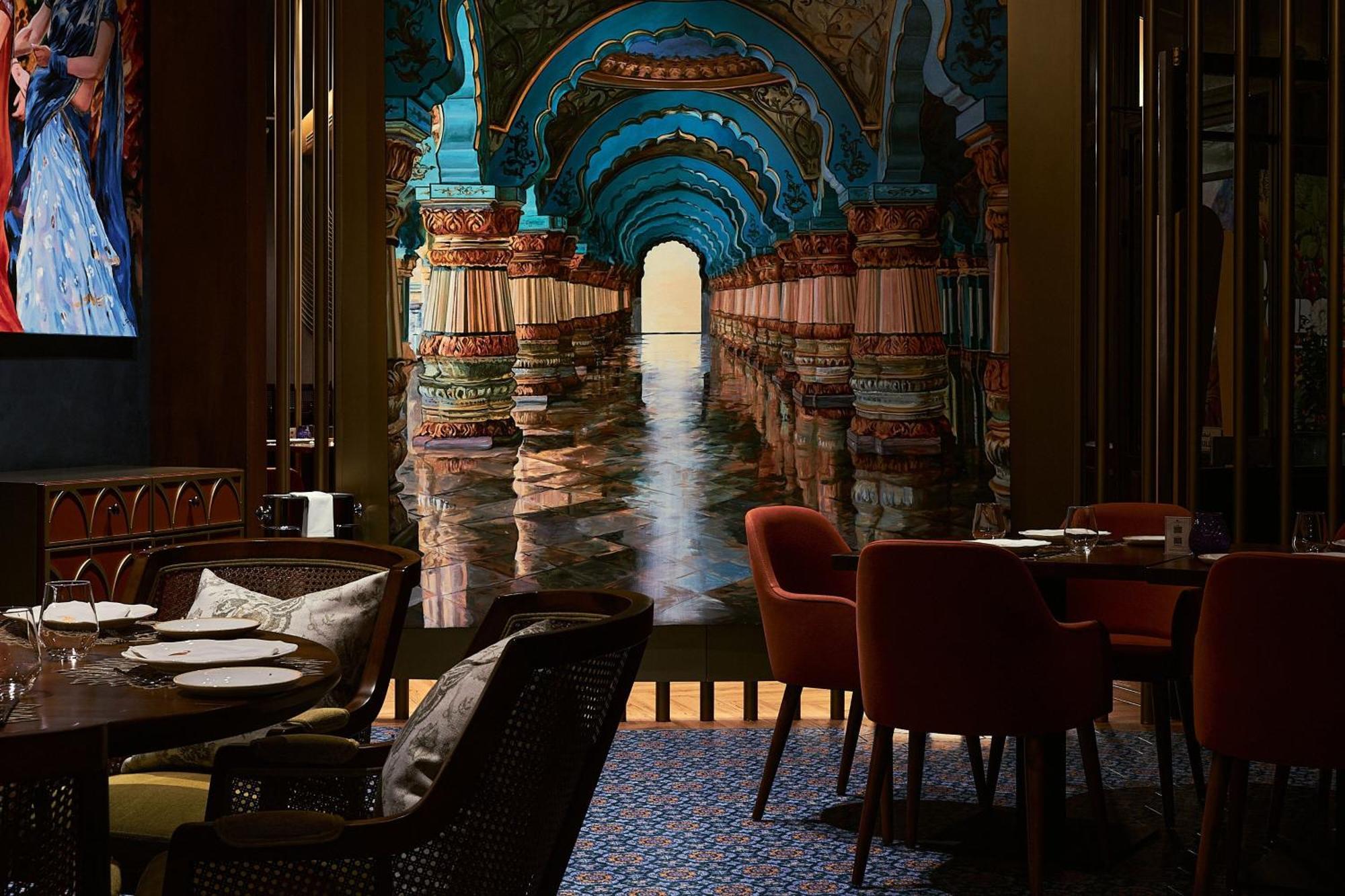 Hotel The St. Regis Ad Dawhah Esterno foto The interior of the restaurant